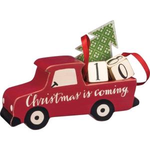 image:imagePrimitives by Kathy Hand Lettered Countdown Block Red Truck
