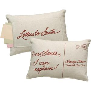 image:imagePrimitives by Kathy Holiday Dear Santa Pocket Throw PillowDear Santa