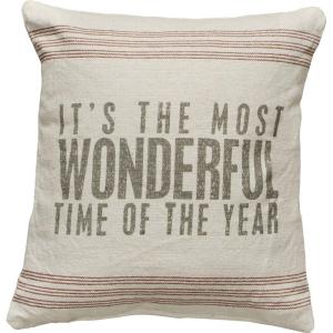 image:imagePrimitives by Kathy Holiday Dear Santa Pocket Throw PillowMost Wonderful