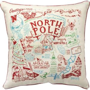 image:imagePrimitives by Kathy Holiday Dear Santa Pocket Throw PillowNorth Pole