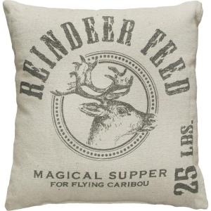image:imagePrimitives by Kathy Holiday Reindeer Feed Throw PillowPillow