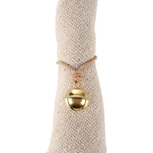 image:imagePrimitives by Kathy Napkin Ring  Golden Bell