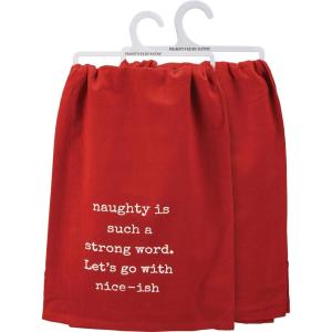 image:imagePrimitives by Kathy Naughty is Such A Strong Word Lets Go with NiceIsh Kitchen Towel