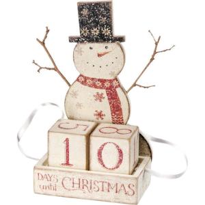 image:imagePrimitives by Kathy Nordic Countdown Block Snowman