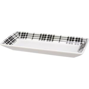 image:imagePrimitives by Kathy Platter Rectangular  Black Plaid