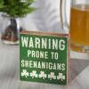 image:imagePrimitives by Kathy Home Dcor Block Sign  Warning Prone to Shenanigans