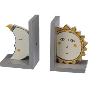 image:imagePrimitives by Kathy 103222 Baby LED Box Sign 6 Length x 175 Width x 10 Height Space BearSun and Moon