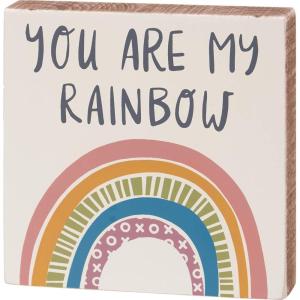 image:imagePrimitives by Kathy You Are My Rainbow Home Dcor Sign