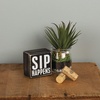 image:imagePrimitives by Kathy Box Sign  Drink LocalSip Happens