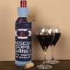 image:imagePrimitives by Kathy LOL Made You Smile Reusable Bottle Sock Wine AloneRescue Some Wine