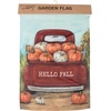 image:imagePrimitives by Kathy 113687 Hello Fall Truck with Pumpkins Decorative Garden Flag Multicolor