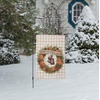 image:imagePrimitives by Kathy Orange Wreath Garden Flag