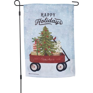 image:imagePrimitives by Kathy Happy Holidays Garden Flag