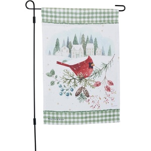 image:imagePrimitives by Kathy Winter Cardinal Garden Flag