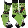 image:imagePrimitives by Kathy Happy Halloween Witches Decorative Halloween Themed Socks