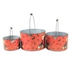 image:imagePrimitives by Kathy Happy Set of 3 Halloween Decorative Bucket Set