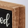 image:imagePrimitives by Kathy Home Dcor Box Sign Mini  Wicked
