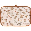 image:imagePrimitives by Kathy Decorative Kitchen Drying Mat Full Color Design ultraabsorbent vintage art wild mushrooms coordinating mushroomthemed pun Holy Shiitakedish mat pad kitchen accessory
