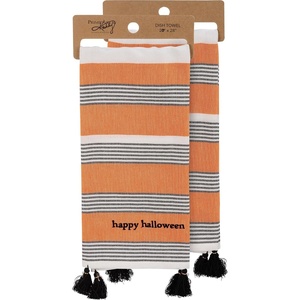 image:imagePrimitives by Kathy 111357 Kitchen Towel Happy Halloween 28inch