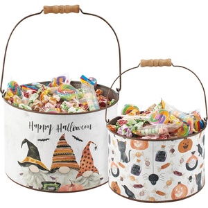 image:imagePrimitives by Kathy Bucket Set  Gnomes design Happy Halloween