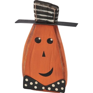 image:imagePrimitives by Kathy Chunky Sitter  Pumpkin Head