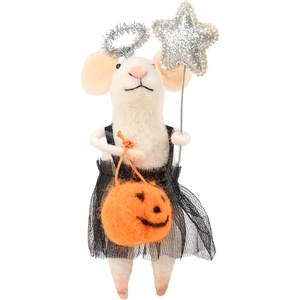 image:imagePrimitives by Kathy Collectible Critter  Angel Mouse Coordinate with Our Other Collectible CrittersFigurines for a DelightfulSeasonal Display