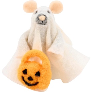 image:imagePrimitives by Kathy Collectible Critter  Ghost Mouse Coordinate with Our Other Collectible CrittersFigurines for a DelightfulSeasonal Display