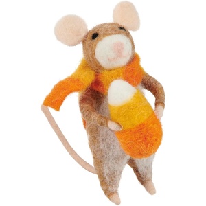 image:imagePrimitives by Kathy Halloween Collectible Critter  Candy Corn Mouse