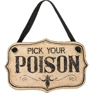 image:imagePrimitives by Kathy Halloween Decor  Pick Your Poison Ornament