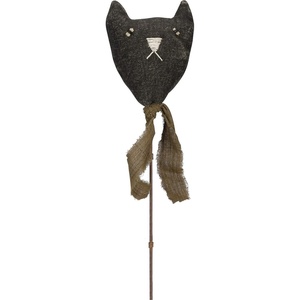 image:imagePrimitives by Kathy Halloween Jack OCat Figurine 65 x 13Inch BlackPick