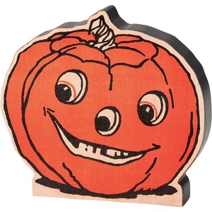 image:imagePrimitives by Kathy Halloween Pumpkin Chunky Sitter