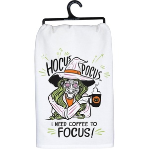 image:imagePrimitives by Kathy Hocus Pocus Coffee Kitchen Towel