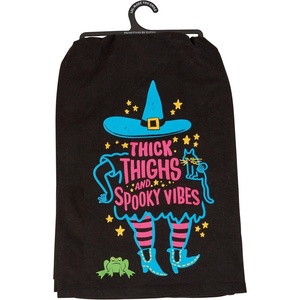 image:imagePrimitives by Kathy Kitchen Towel  Thick Thighs and Spooky Vibes