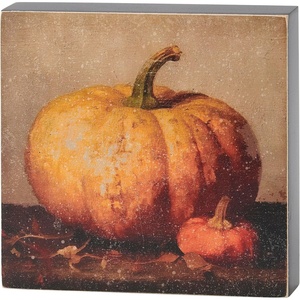 image:imagePrimitives by Kathy Pumpkin Duo Block Sign