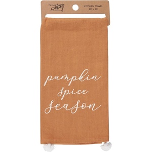 image:imagePrimitives by Kathy Pumpkin Spice Kitchen Towel