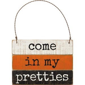 image:imagePrimitives by Kathy Slat Ornament  Halloween Pretties