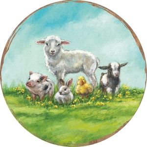 image:imagePrimitives by Kathy Spring Animals Decorative Placemat
