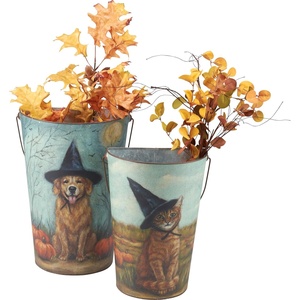 image:imagePrimitives by Kathy Wall Bucket Set  Spooky Friends