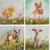 image:imagePrimitives by Kathy Farm Decorative Coaster Set