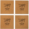 image:imagePrimitives by Kathy Set of 4 Absorbent Stoneware Decorative Coaster SetMulticolor