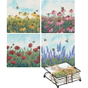 image:imagePrimitives by Kathy Garden Coaster Set