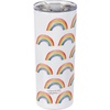image:imagePrimitives by Kathy Coffee Tumbler  Rainbow Pattern
