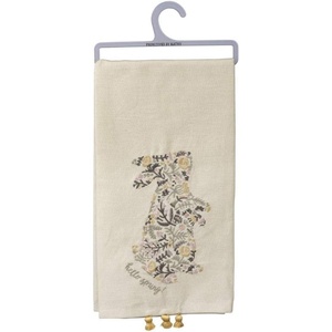 image:imagePrimitives By Kathy Hello Spring Kitchen Towel