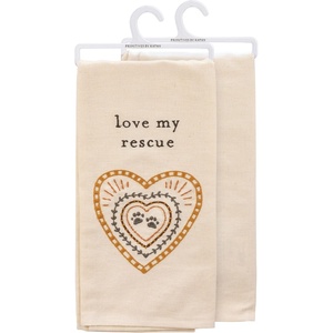 image:imagePrimitives by Kathy 113169 Kitchen Towel Love My Rescue