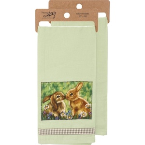 image:imagePrimitives by Kathy Bunnies Kitchen Towel