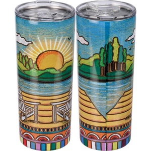 image:imagePrimitives by Kathy Coffee Tumbler  Lake
