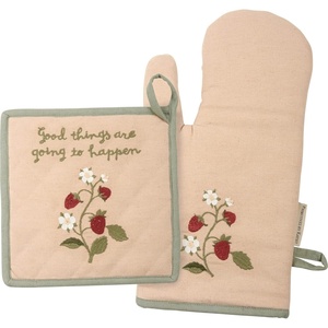 image:imagePrimitives by Kathy Good Things are Going to Happen Kitchen Set