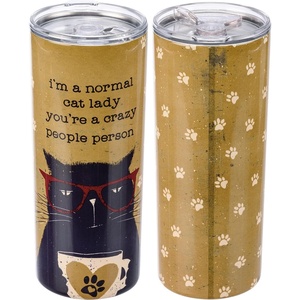 image:imagePrimitives by Kathy Im A Normal Cat Lady Youre A Crazy People Person Coffee Tumbler