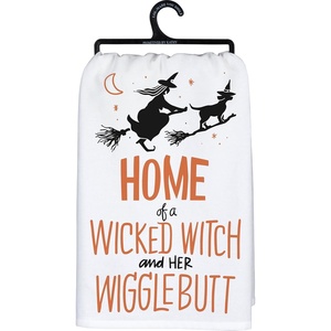 image:imagePrimitives by Kathy Kitchen Towel  Wicked Witch and Her Wigglebutt