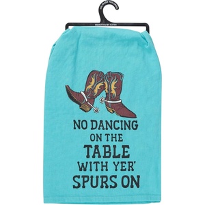 image:imagePrimitives by Kathy No Dancing Kitchen Towel